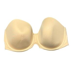 Women’s Wacoal Strapless Bra Size 38DDD Tan